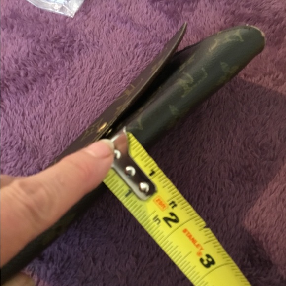 Authentic Louis Vuitton Monogram Porte Montaigne Billets Tresor Sara Long Wallet - Picture 6 of 15